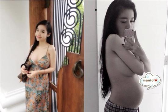 Đọ vẻ xinh đẹp của hotgirl Việt khi bầu bí - Ảnh 22.