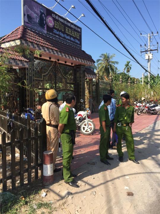 Công an đã phong tỏa căn biệt thư để khám nghiệm hiện trường