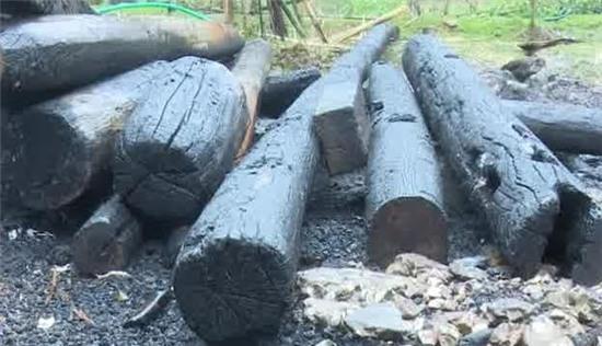 Hiện trường căn nhà bị cháy của gia đình anh Thuận.