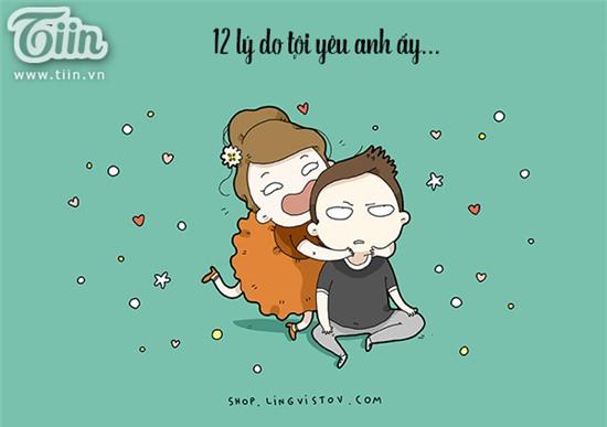 12 lý do tôi yêu anh ấy