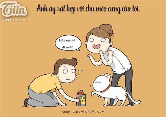 Thứ 7Bộ tranh 12 lý do nàng đổ gục vì chàng