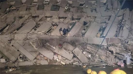 Đài Loan, động đất, chết người, sập cao ốc, chung cư, thương vong
