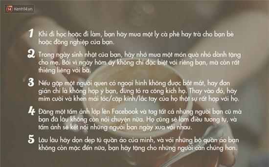 Năm mới, hãy nhớ 30 điều nhỏ này sẽ khiến bạn được mọi người yêu mến hơn - Ảnh 1.