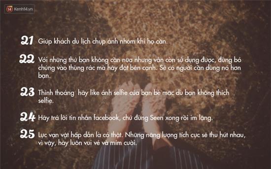 Năm mới, hãy nhớ 30 điều nhỏ này sẽ khiến bạn được mọi người yêu mến hơn - Ảnh 5.