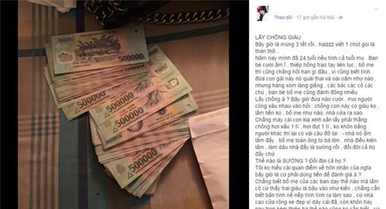 Cô gái 24 tuổi nhận bão like khi chia sẻ quan điểm về Lấy chồng giàu - Ảnh 1.