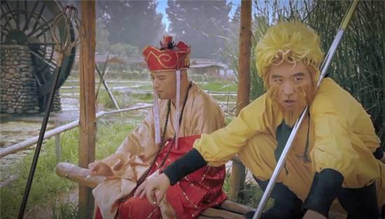  Tạo hình Tôn Ngộ Không khá “dị” của Lưu Hoàn Tử Mặc trong bộ phim hài Vạn lần bất ngờ (2013) khiến người xem bật cười. 