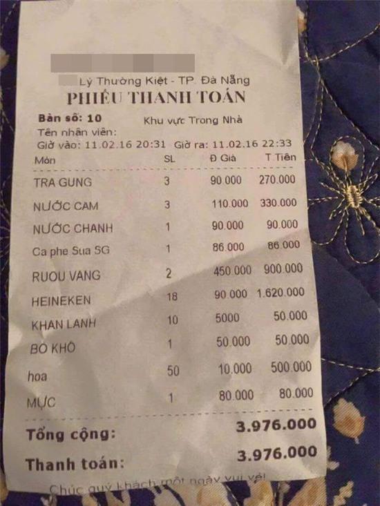 Xuất hiện nhiều tờ hóa đơn sai sự thật: Nhà hàng điêu đứng vì bị hiểu lầm là chặt chém - Ảnh 1.