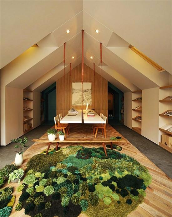 Đưa thiên nhiên mùa xuân vào nhà với thảm 3D đẹp như tranh vẽ - Ảnh 3.