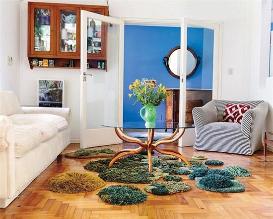 Đưa thiên nhiên mùa xuân vào nhà với thảm 3D đẹp như tranh vẽ - Ảnh 6.