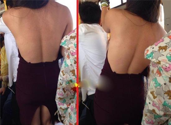 ăn mặc, phản cảm, lộ nội y, xe khách, thiếu nữ, cô gái