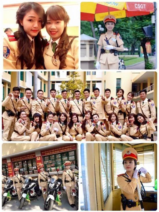 Thích thú với những bức hình cực xinh của nữ cảnh sát giao thông Việt Nam - Ảnh 6.