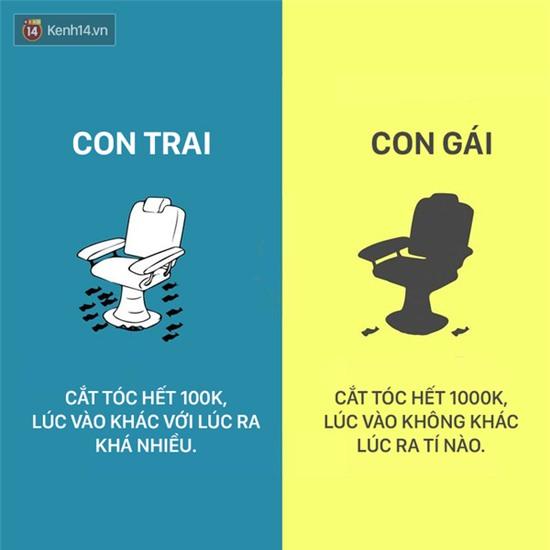 11 điểm khác nhau chuẩn không cần chỉnh của con trai và con gái - Ảnh 3.