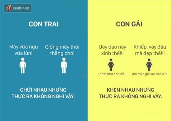 11 điểm khác nhau chuẩn không cần chỉnh của con trai và con gái - Ảnh 8.