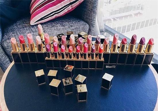 Thùy Tiên và BST son môi