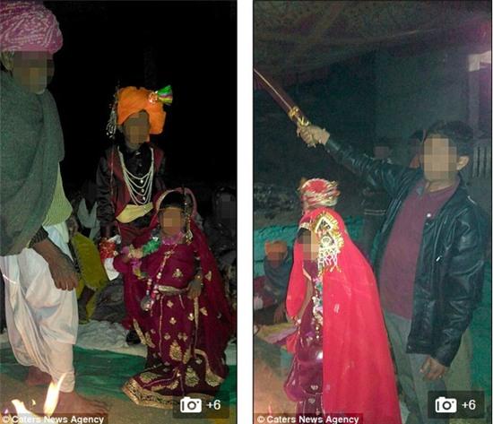 Ấn Độ: Đám cưới của cô dâu 2 tuổi gây shock - Ảnh 1.