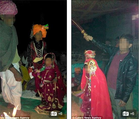 Ấn Độ: Đám cưới của cô dâu 2 tuổi gây shock - Ảnh 1.