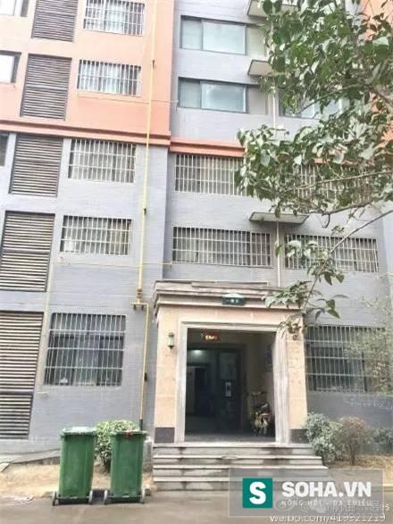 Tòa nhà nơi xảy ra vụ việc.