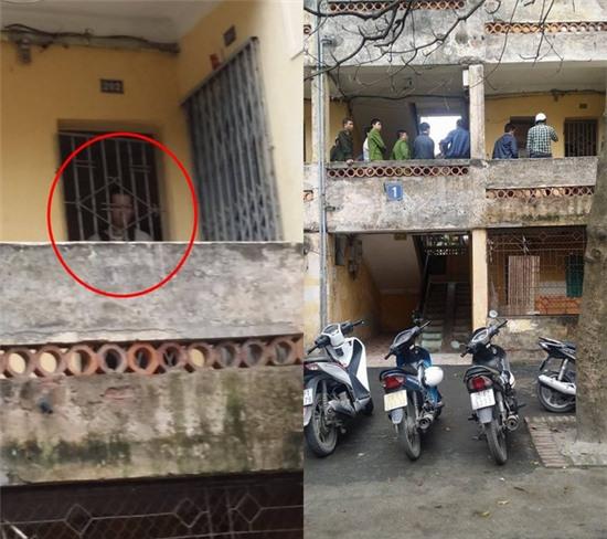 Hà Nội: Nam thanh niên chém vào đầu người phụ nữ bán gạo rồi cố thủ trong phòng - Ảnh 1.