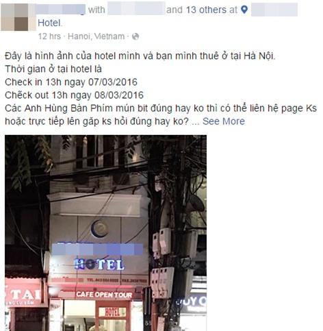 Khách thuê phòng khách sạn ở Hà Nội bị mất trộm 50 triệu đồng - Ảnh 1.