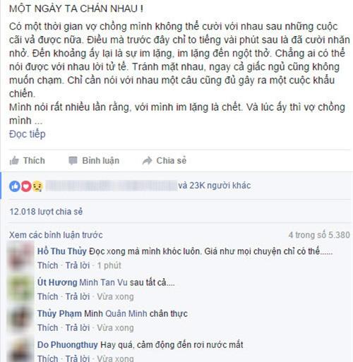 “mot ngay ta chan nhau”- status duoc chia se nhieu nhat hom nay - 1