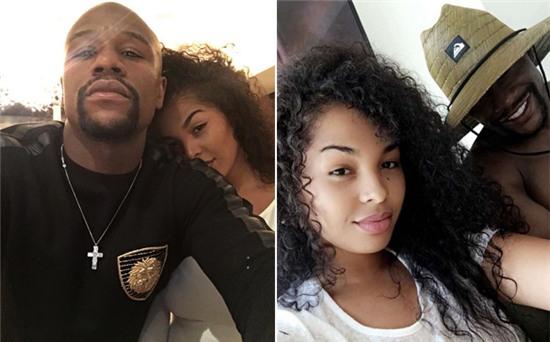 Mayweather và cô bạn gái tuổi teen như hình với bóng suốt tháng qua.
