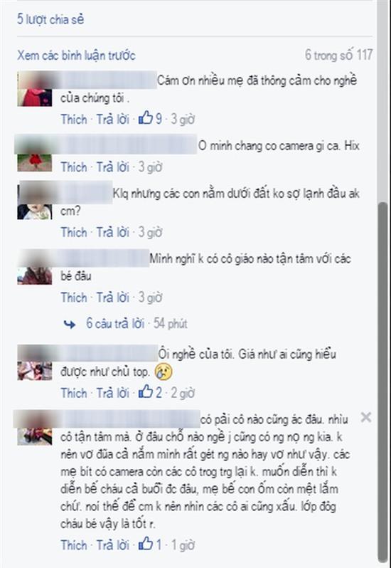 chúng ta nghĩ gì về giáo viên mầm non qua camera?