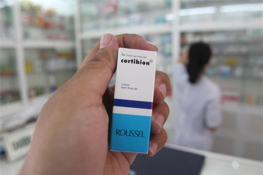 Cortibion là thuốc bôi da chứa corticoid, nếu dùng sai sẽ gây hại da trầm trọngẢnh: Hoàng Triều