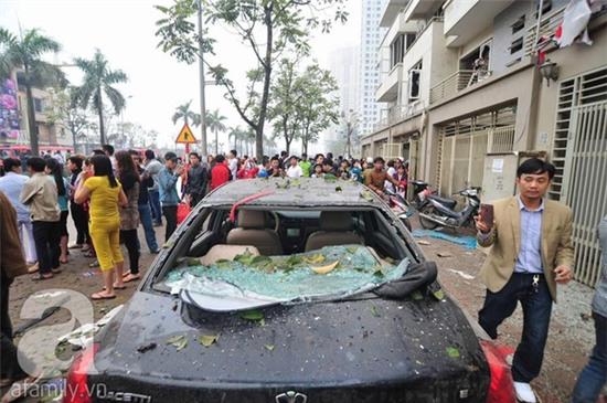 Nổ lớn tại khu đô thị Văn Phú