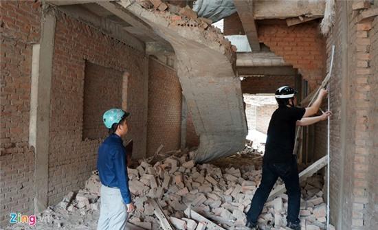 Canh hoang tan sau vu no lon o Ha Dong hinh anh