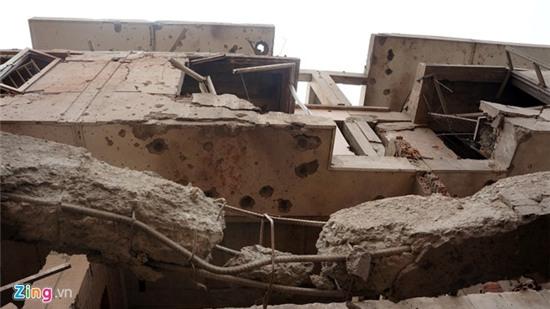 Canh hoang tan sau vu no lon o Ha Dong hinh anh