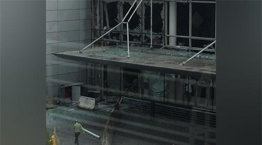 Hiện trường vụ nổ. Ảnh: Instagram