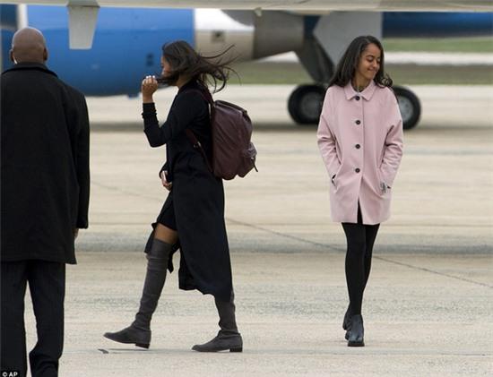 Con gái Tổng thống Obama