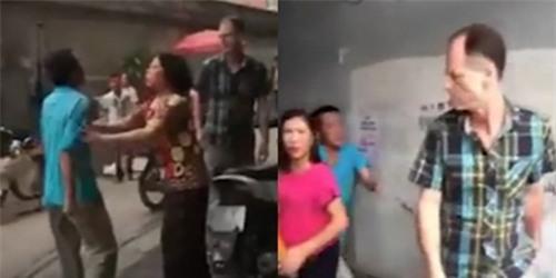 Clip: Chứng kiến cảnh chồng đánh vợ, ông Tây lao vào can ngăn - Ảnh 2.