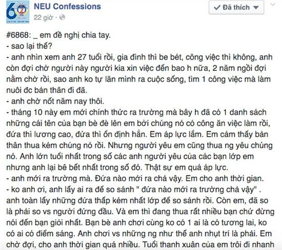 Yêu nhau 7 năm, cô gái vẫn nhất quyết chia tay vì bạn trai 27 tuổi gia đình be bét, công việc thì không - Ảnh 1.