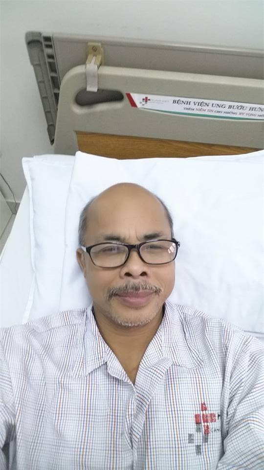 Dù sức khỏe yếu đi, Hán Văn Tình vẫn luôn thể hiện sự lạc quan, vui vẻ.