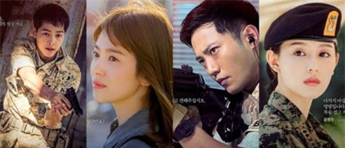 Hình tượng quân nhân trong phim Hậu duệ mặt trời gây sốt khắp châu Á.