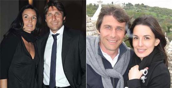 Bên cạnh sự nghiệp HLV rực rỡ, HLV Conte cũng có một mái ấm cổ tích