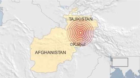 động đất, biên giới, Nam Á, Afghanistan, Pakistan