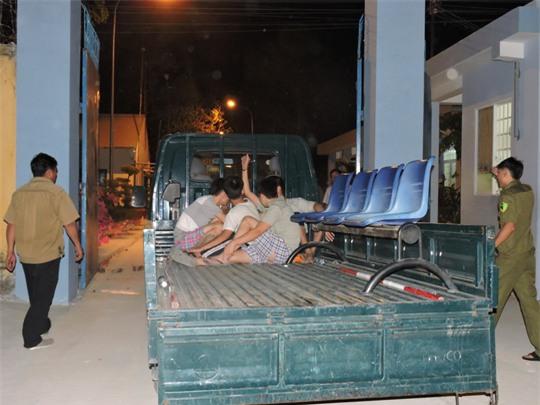 Một số học viên đã bị đưa về trại