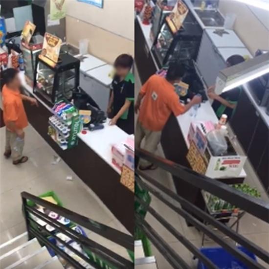 Clip: Người đàn ông quát tháo, mắng chửi và tát nhân viên cửa hàng vì... đợi lâu - Ảnh 2.