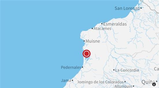 Dong dat 7,8 do Richter o Ecuador, 77 nguoi chet hinh anh 1