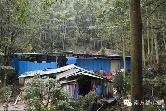 Điều kiện vệ sinh tồi tàn là điều khó có thể tránh khỏi khi cơ sở cung cấp thực phẩm cho sinh viên nhìn từ bên ngoài đã ọp ẹp như chuồng nuôi heo.