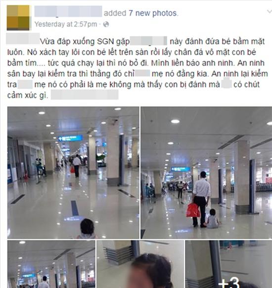 Mẹ đẻ dửng dưng nhìn con gái bị đánh đập, kéo lê tại sân bay Tân Sơn Nhất - Ảnh 1.