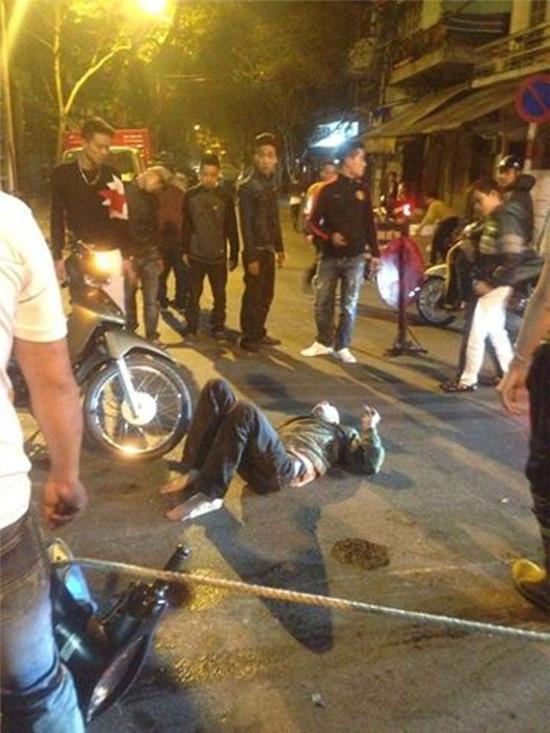 Hà Nội: Nghi vấn nhóm thanh niên đua xe gây tai nạn trong đêm - Ảnh 3.