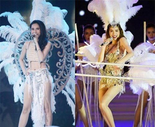 Hình ảnh mới nhất của nữ ca sỹ Em đã quên bị mang ra so sánh với Hà Hồ cách đây không lâu.