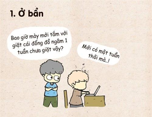 5 cơn ác mộng khi sống với bạn cùng phòng