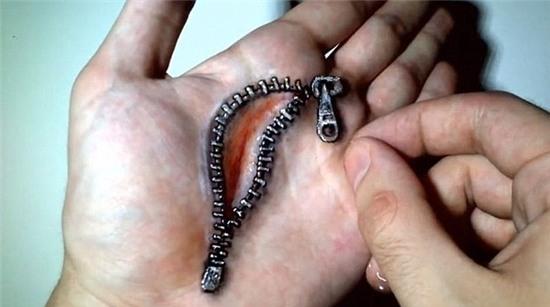 kinh hãi nhũng búc tranh 3d trong lòng bàn tay hinh anh 1