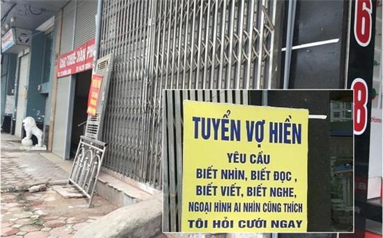 Lời trần tình gây sốc của người đàn ông treo biển 