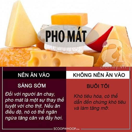 thời điểm ăn thực phẩm bổ dưỡng