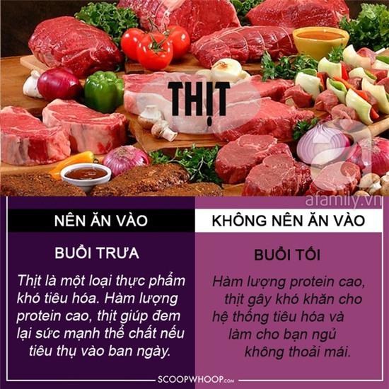 thời điểm ăn thực phẩm bổ dưỡng